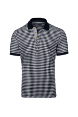 Checker - dark blue