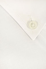 Egyszínű hosszúujjú legombolható galléros férfi pamut ing