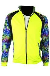 Breitling Sport Sup men's elasticated colorful warm-up top.