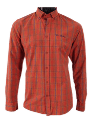 Hugo- Terrakotta, kék, sárga