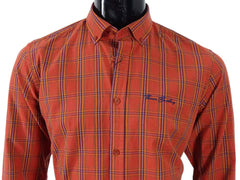 Hugo- Terrakotta, kék, sárga