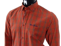 Hugo- Terrakotta, kék, sárga