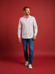 Commodore - White, red, blue