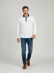 Noah - White, dark blue