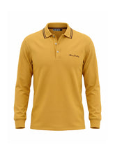 Plesto - Yellow | Galléros 3 gombos piké pulóver (sárga)