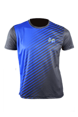 Men's O-neck sports printed short-sleeved technical t-shirt