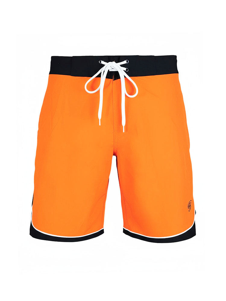 Férfi úszóshort bermuda - narancs