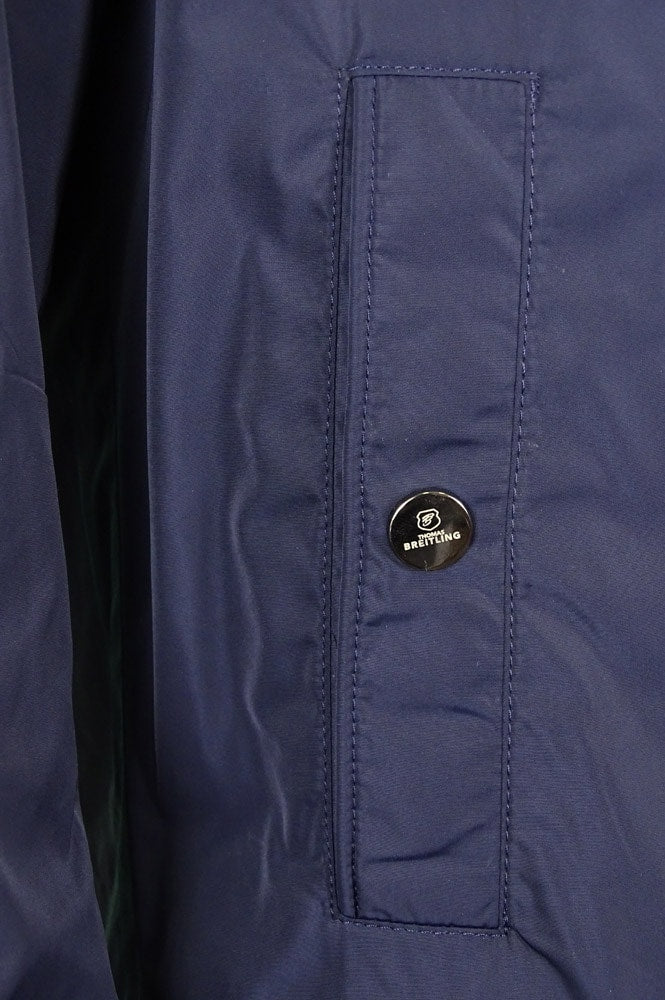Quilted shoulder transitional jacket
