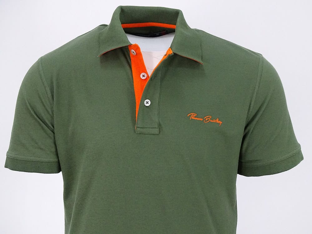 Frederic - Khaki green / orange