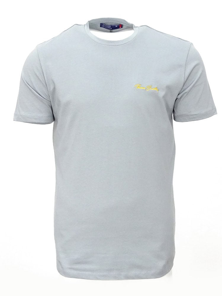 Basic-T-Steel Blue