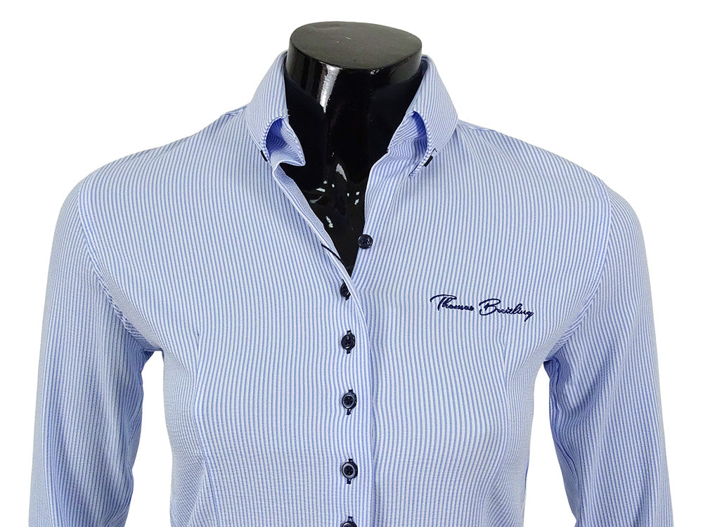 Sybil - Light Blue/White