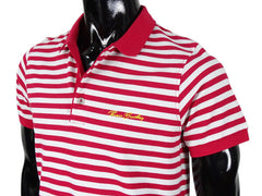 Sailor polo shirt - Red/white