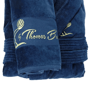 The Nation's Gold Robe Plus Towel Gift Set