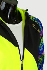 Breitling Sport Sup women's elastic colorful warm-up top.