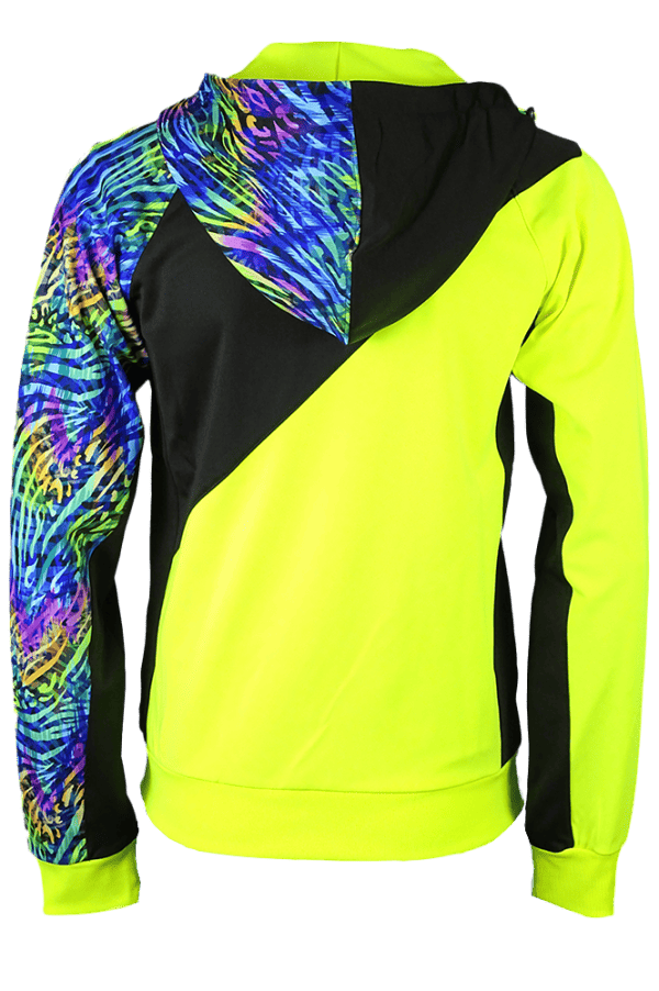 Breitling Sport Sup women's elastic colorful warm-up top.