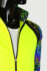 Breitling Sport Sup men's elasticated colorful warm-up top.