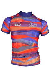 Breitling Sport Sup férfi rövid ujjú színes mintás felső - kék