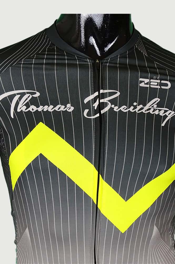 Limited edition, numbered cycling pro jersey and bib cargo shorts set - black