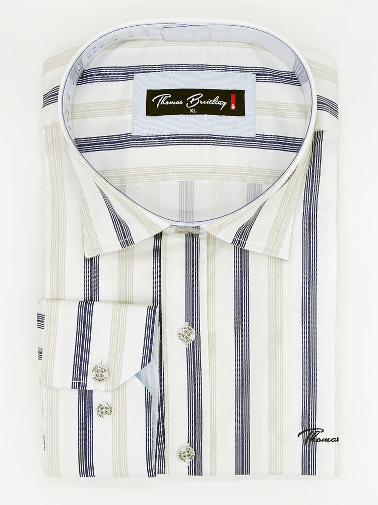 Comodore - White, blue, beige