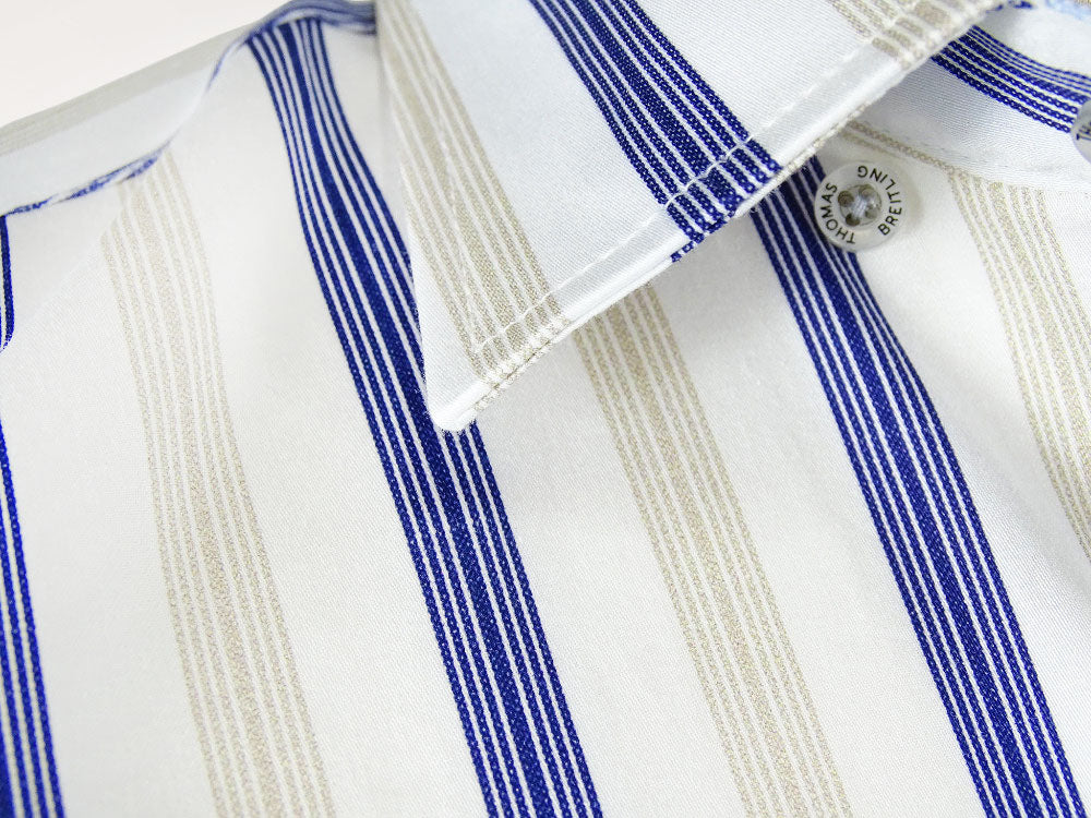 Comodore - White, blue, beige