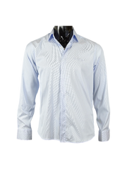 Lars - Light blue, white
