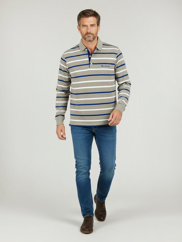 Mervin - Gray, blue, white