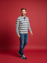 Mervin - Gray, blue, white