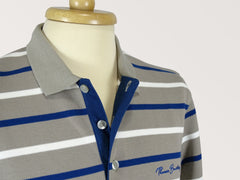 Mervin - Gray, blue, white