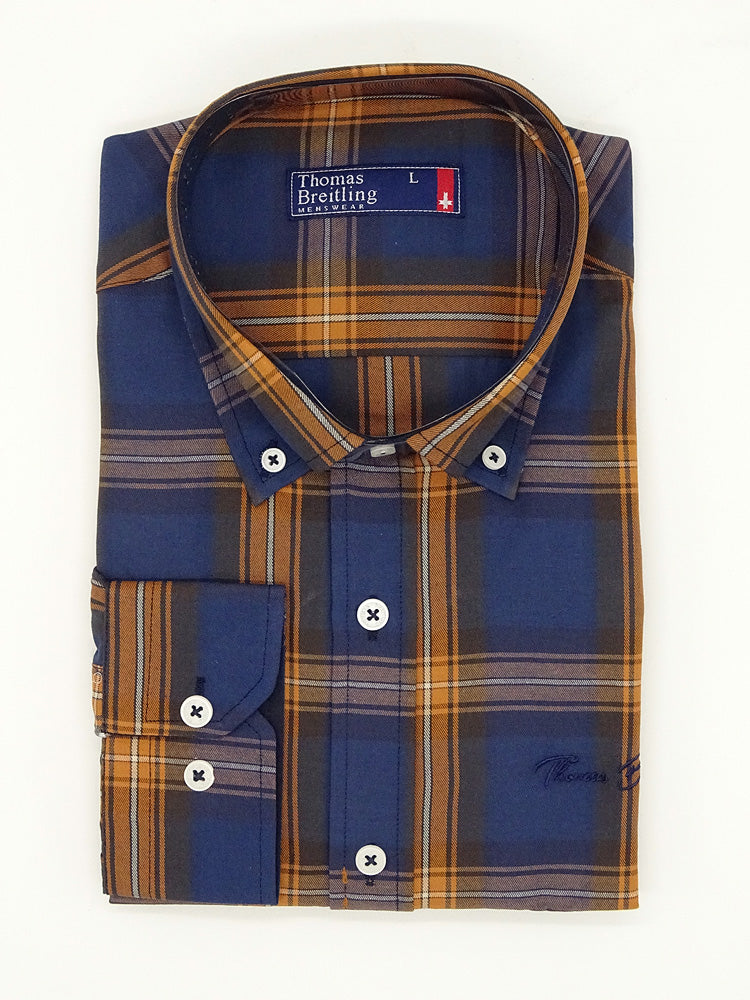 Seth - Dark blue, orange