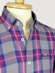 Seth - Gray, red, blue, white