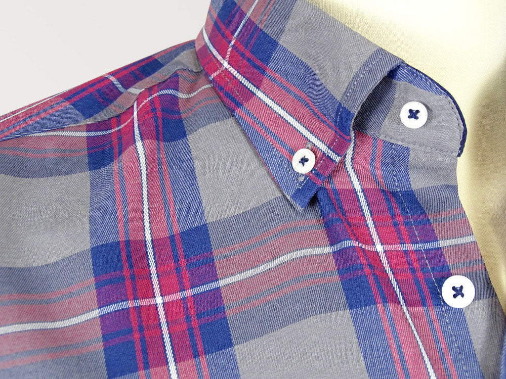 Seth - Gray, red, blue, white