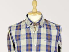 Seth - beige, blue, orange