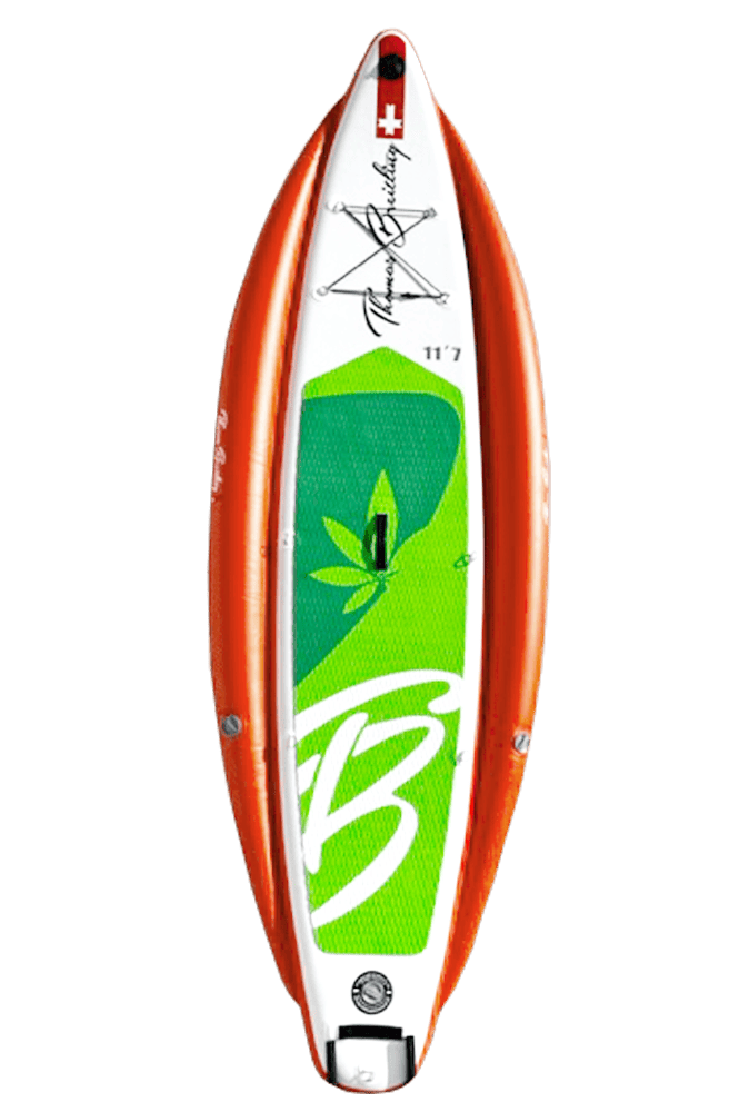 GoGreen Wide paddle board with supporter 11,7? Thomas Breitling
